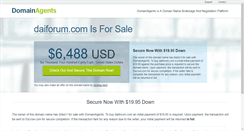 Desktop Screenshot of daiforum.com